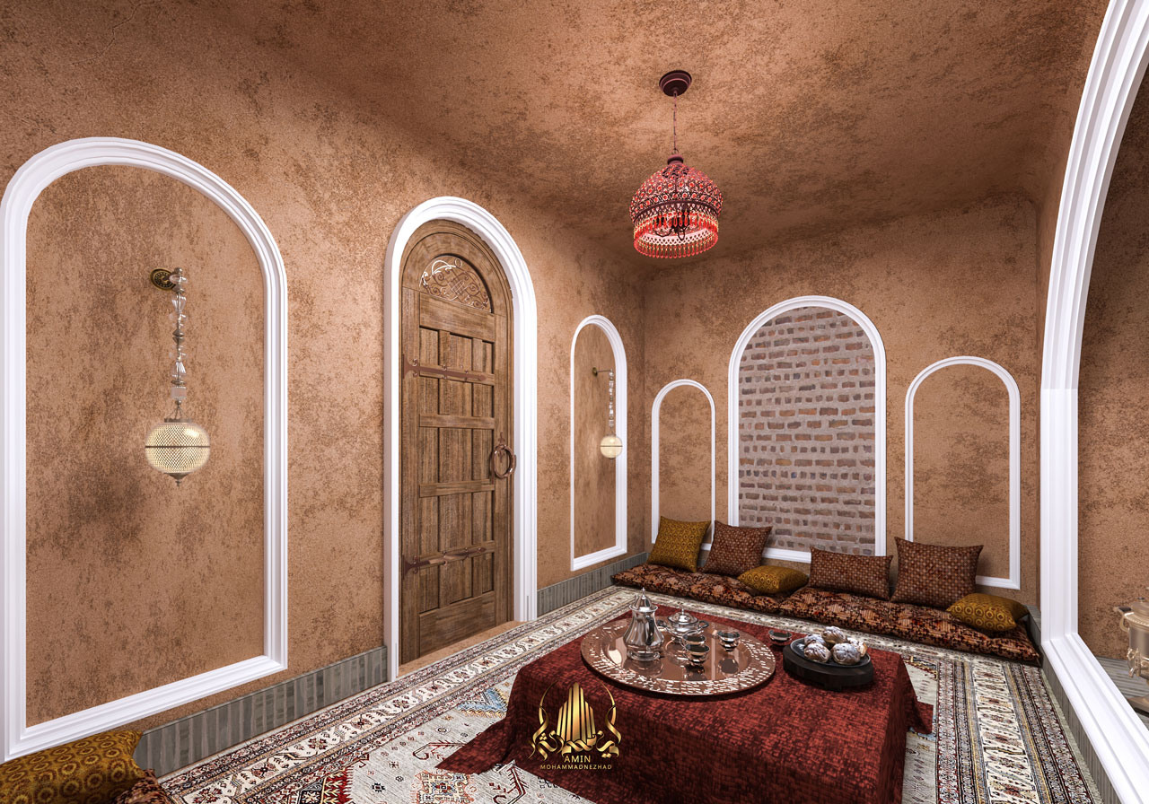 طراحی داخلی ویلا لوکس